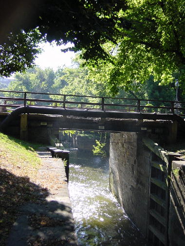 Locking up out of the Potomac River