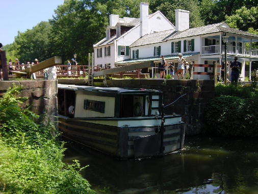 The Great Falls Tavern area