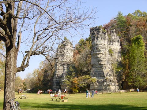 Natural chimneys