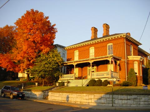 Staunton glowing with colour